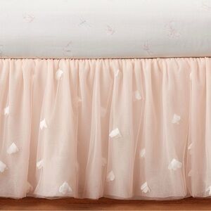 Monique Lhuillier Ethereal Tulle Crib Skirt- from Pottery Barn Kids